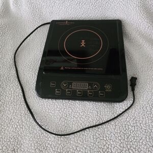 Black Induction Cooktop